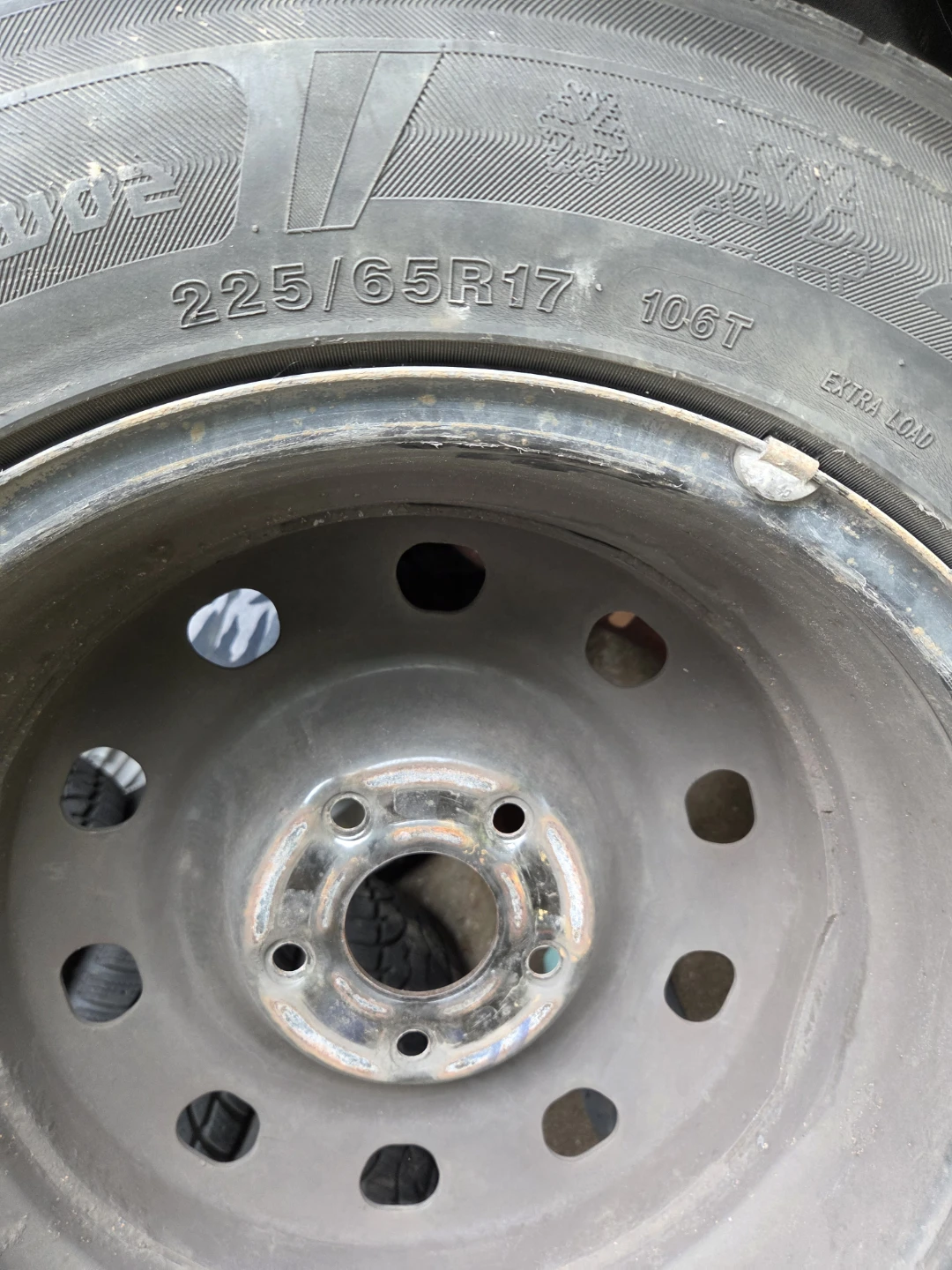 Tire and Rim Set - 225/65R17