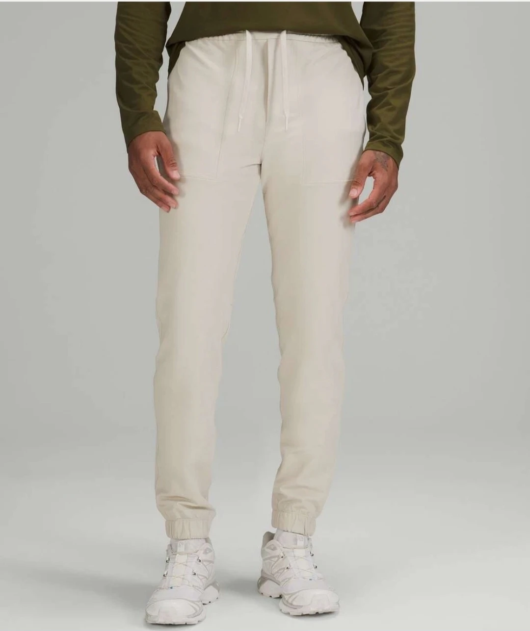 Lululemon ABC Joggers - Natural Ivory -Worn Once)