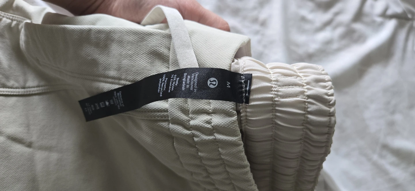 Lululemon ABC Joggers - Natural Ivory -Worn Once) - photo 3