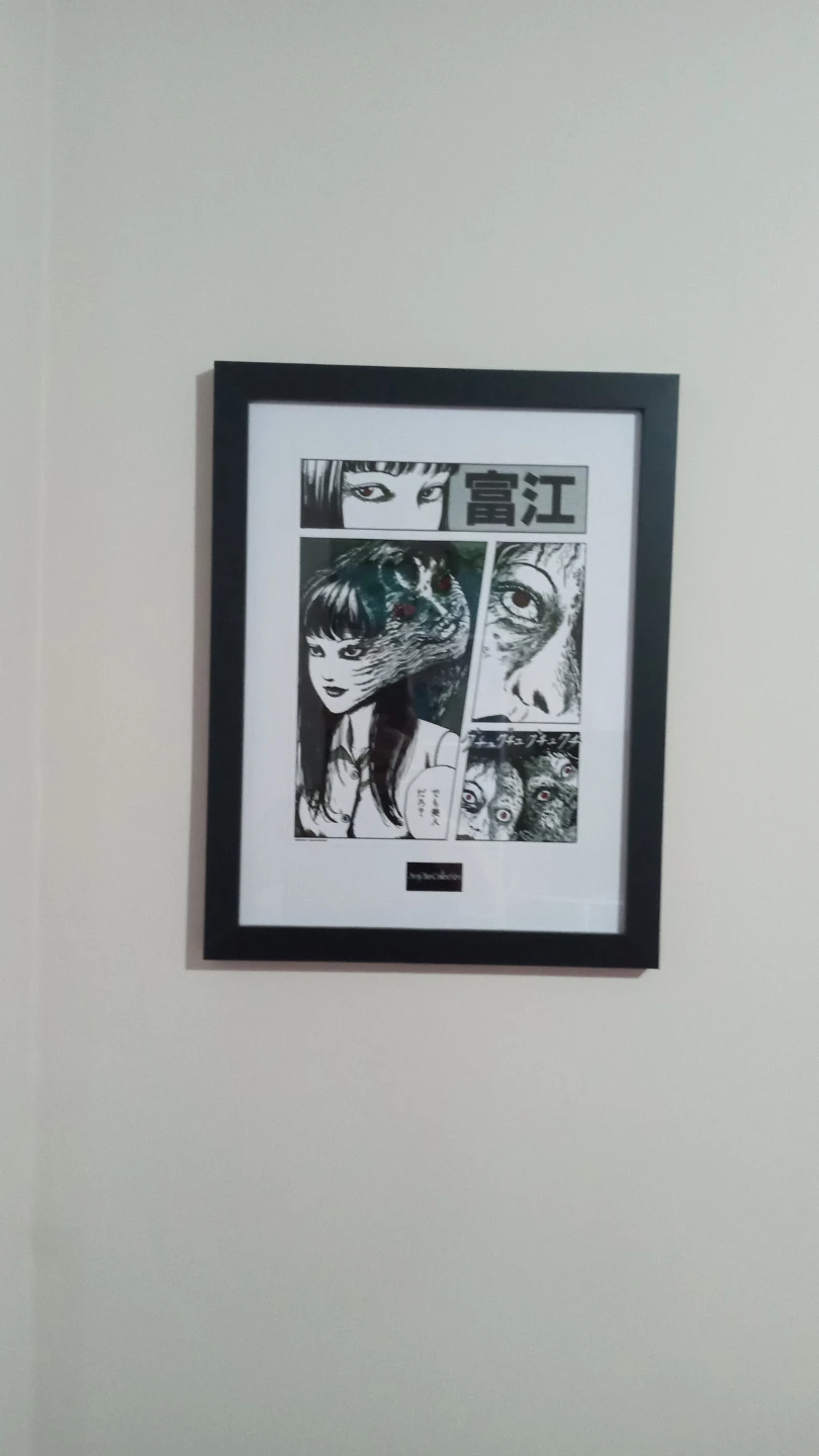 Framed Junji Ito Tomie Art Print - photo 2