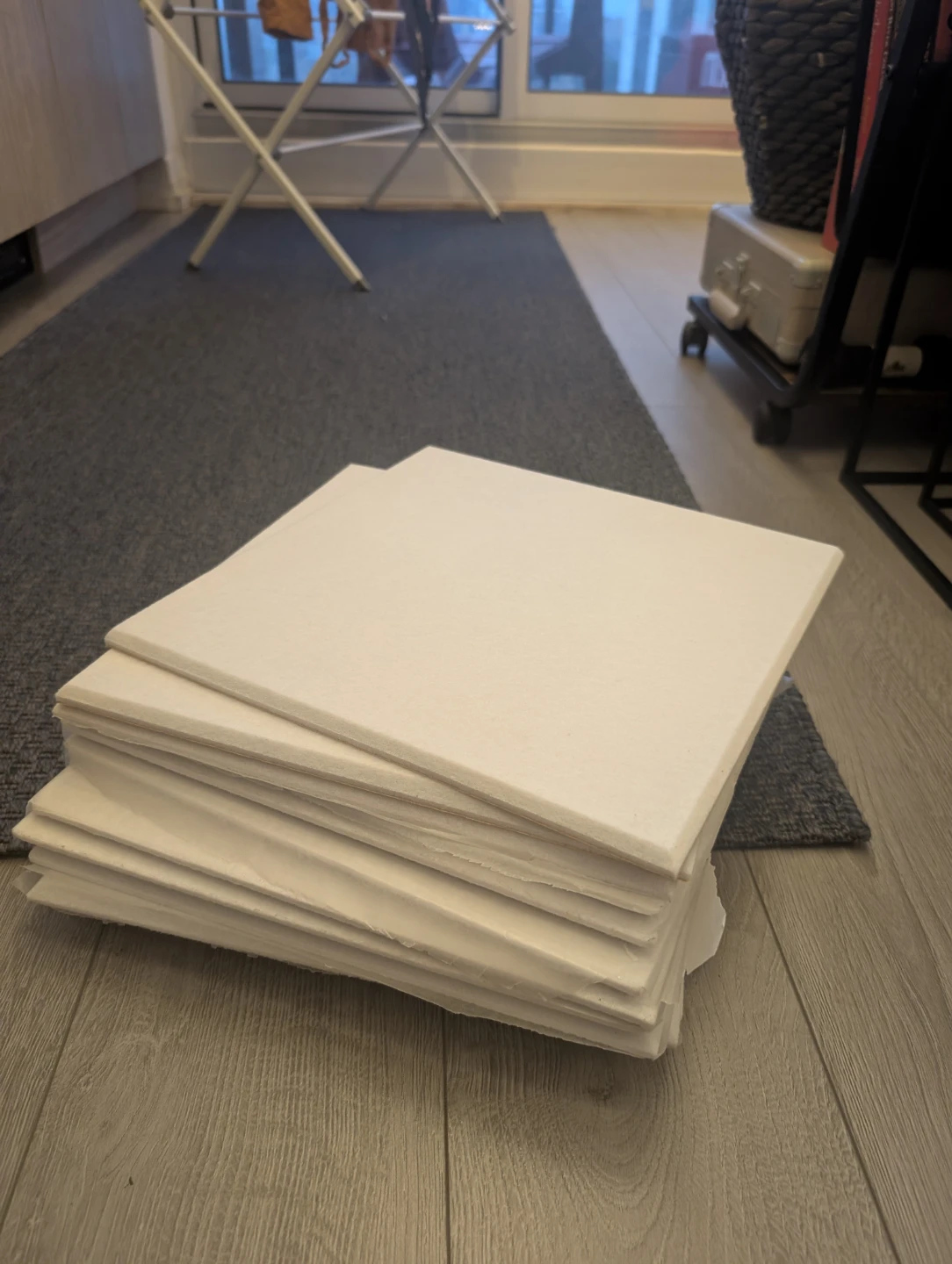 Adhesive Sound Absorbing Panels