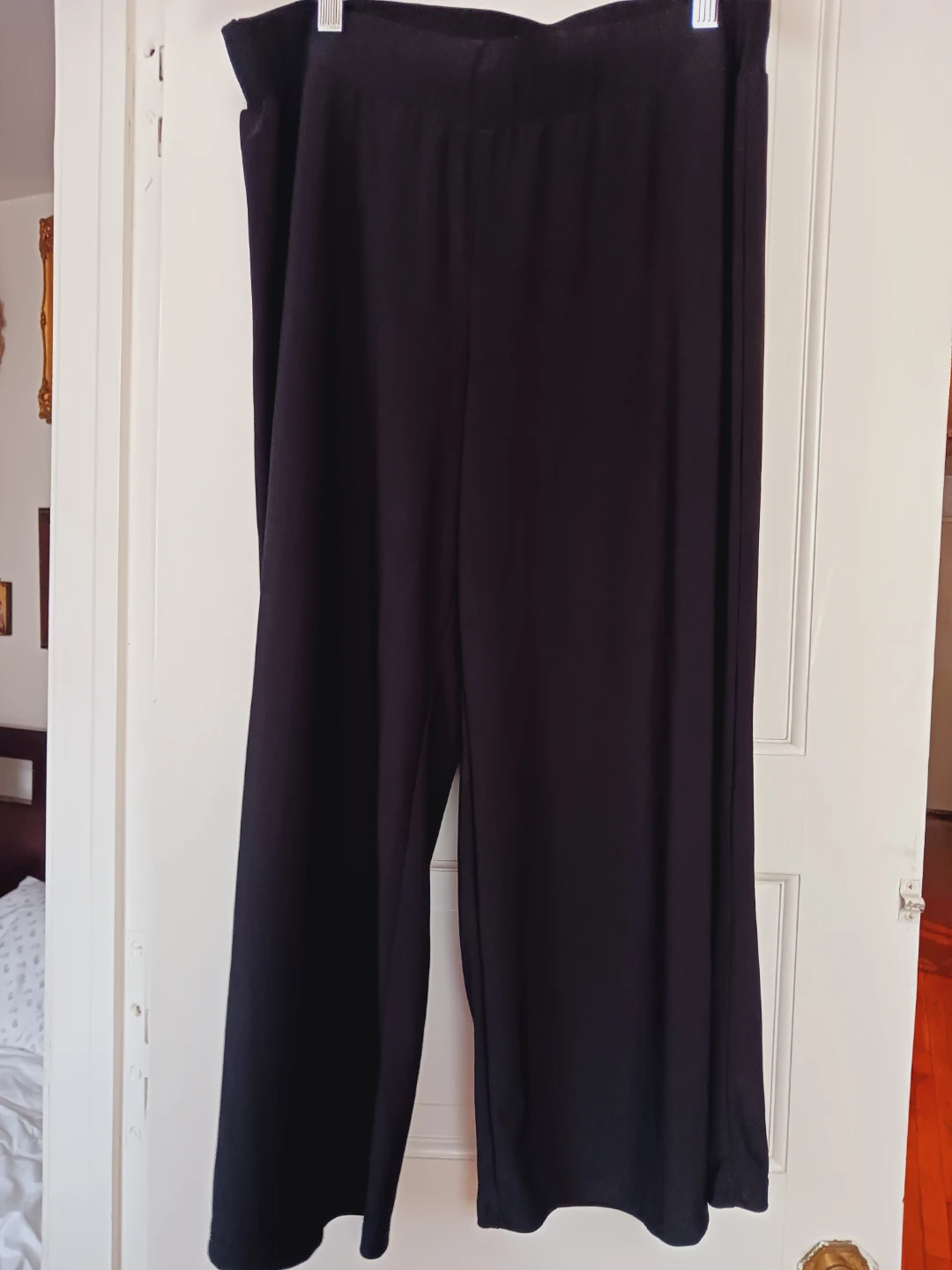 New !!! Black Wide Leg Cropped Pants - photo 4