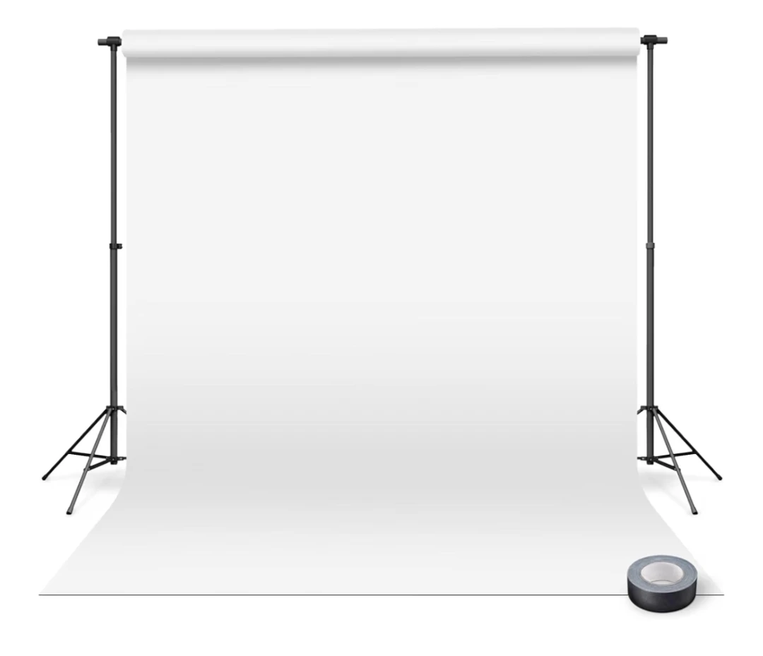 **White Backdrop for Photoshoot** - photo 2