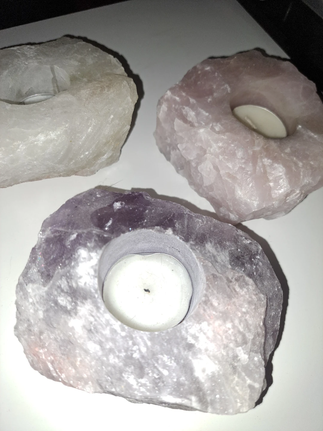 Crystal tealight holders - photo 5