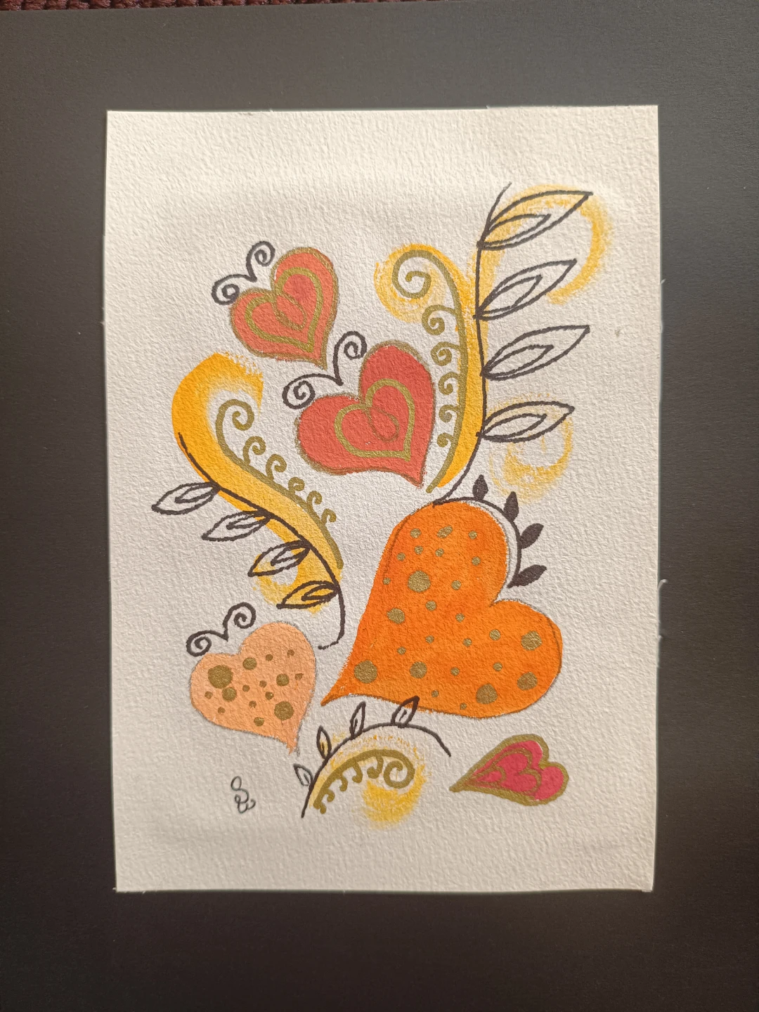 Sale :Hand Painted Cards - photo 4