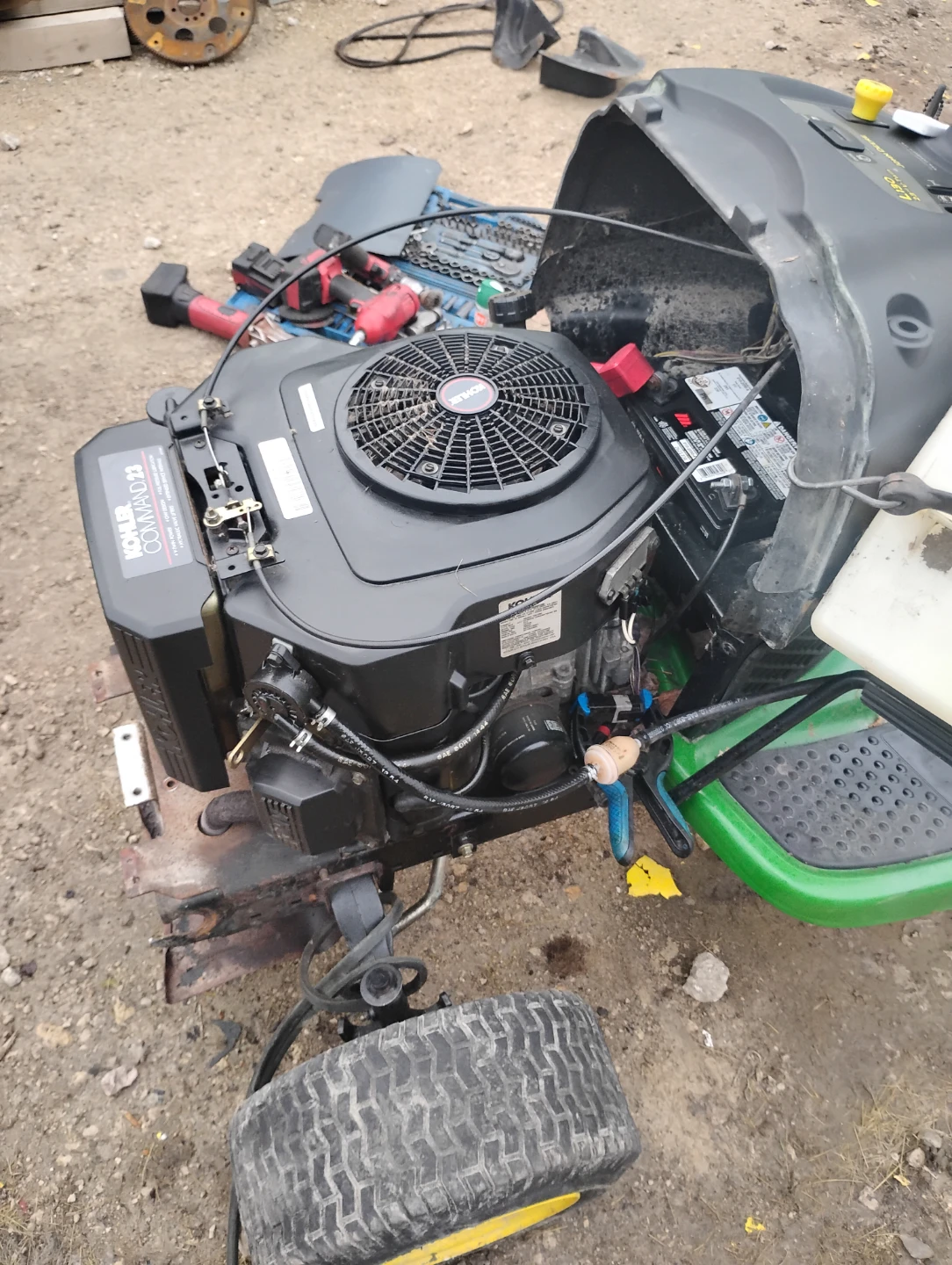 Kohler Command 23 HP Riding Mower Engine