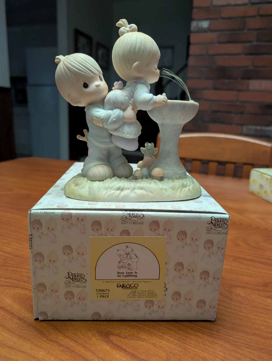 Precious Moments "Your Love Is So Uplifting" Figurine