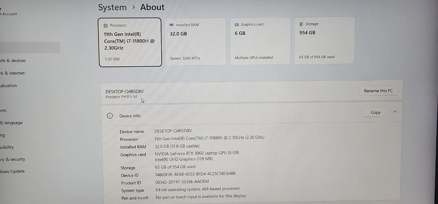 Acer Predator Helios 300 Gaming Laptop - photo 4