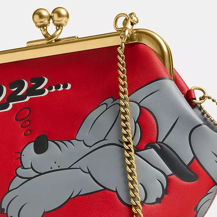 Coach x Disney Pluto Kisslock  Red - photo 3