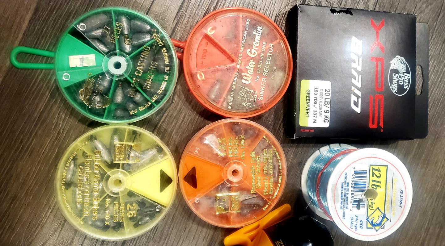 Fishing tackle box & accessories lot - photo 4