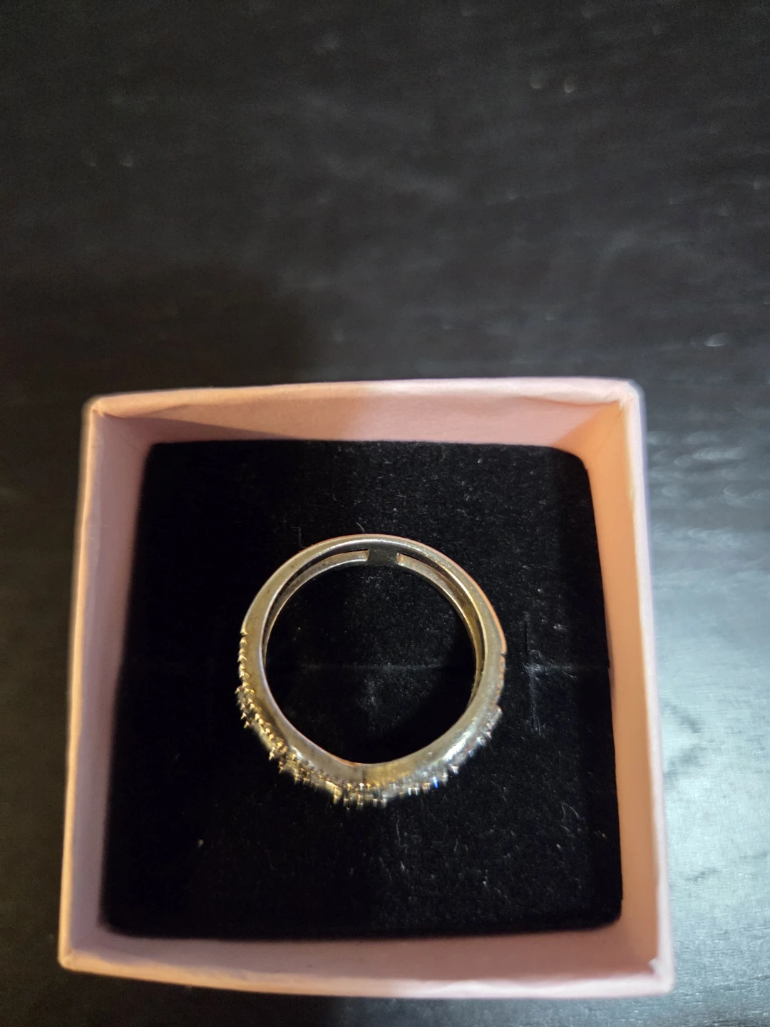 Pandora Sparkly V-Shaped Ring - photo 2