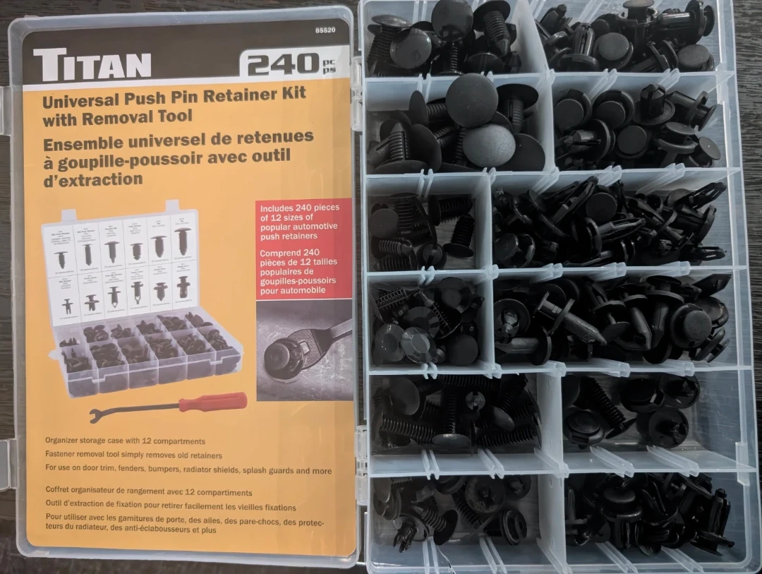 Universal Push Pin Retainer Kit - photo 2