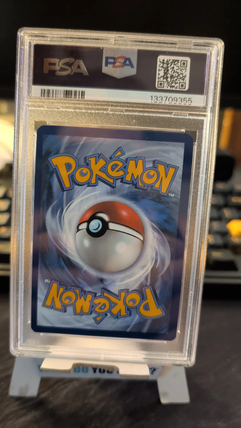 2025 Pokemon Elgyem Illustration Rare Trading Card PSA10 - photo 2