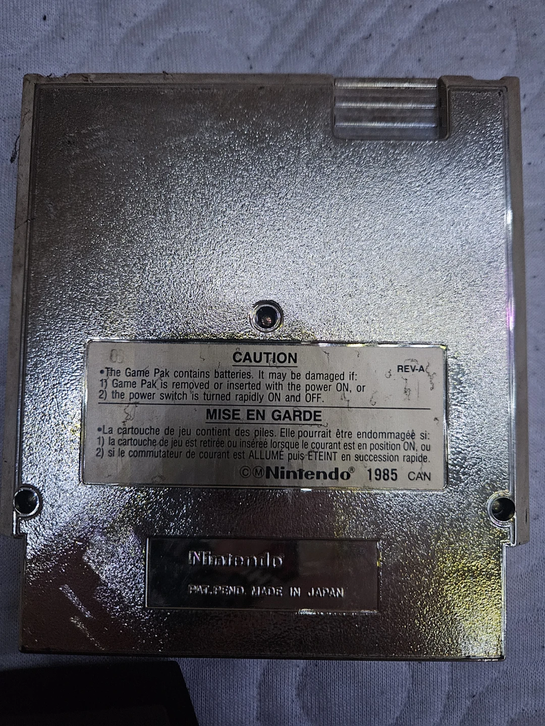 Nintendo Zelda II: The Adventure of Link NES Game Cartridge - photo 3