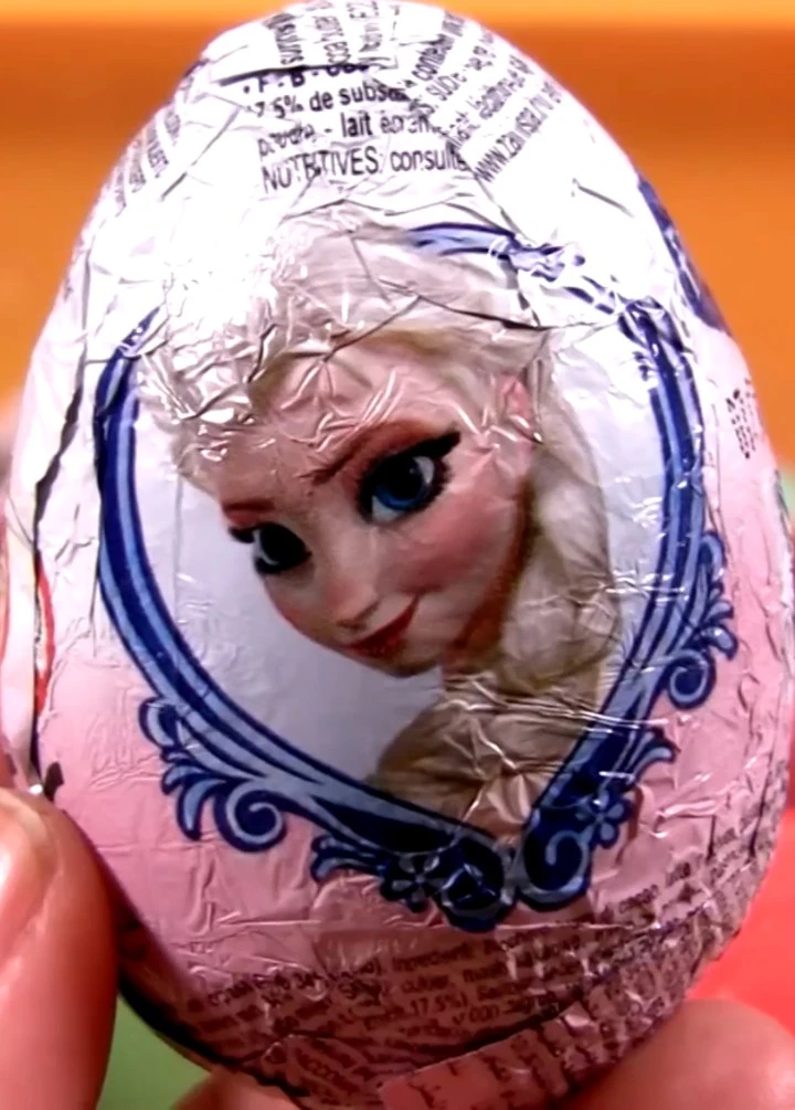 Frozen Elsa Chocolate Egg