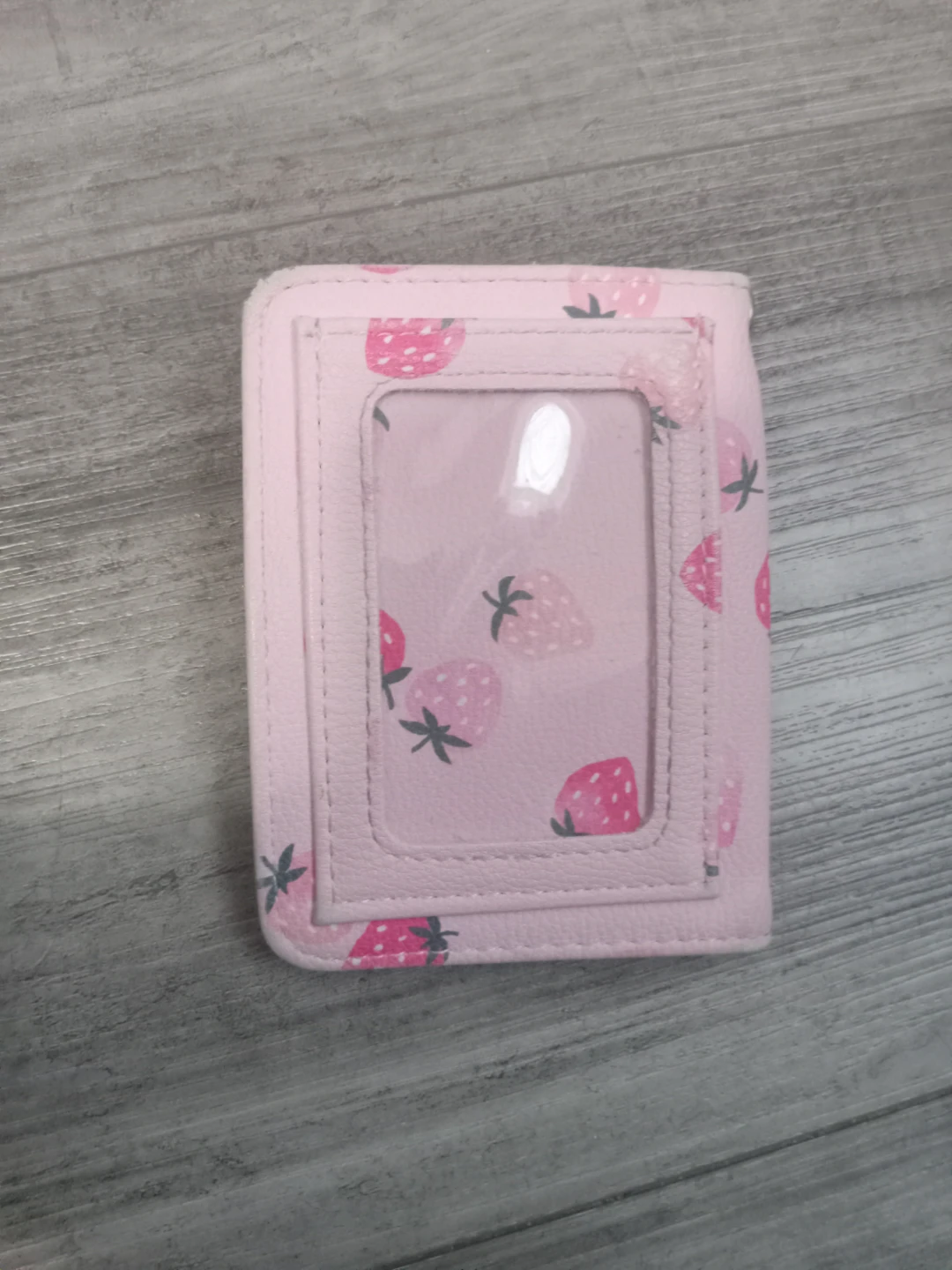 Pink Strawberry Card Holder with Lanyard - photo 4