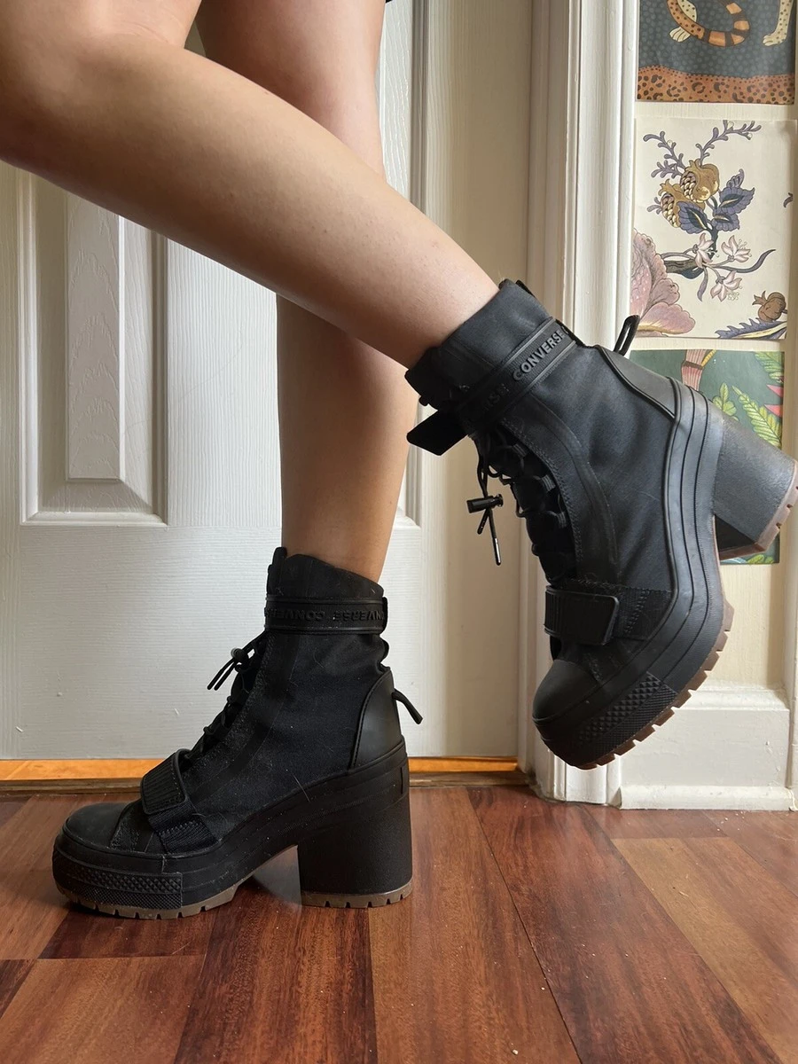 Converse G82 boots black size 8