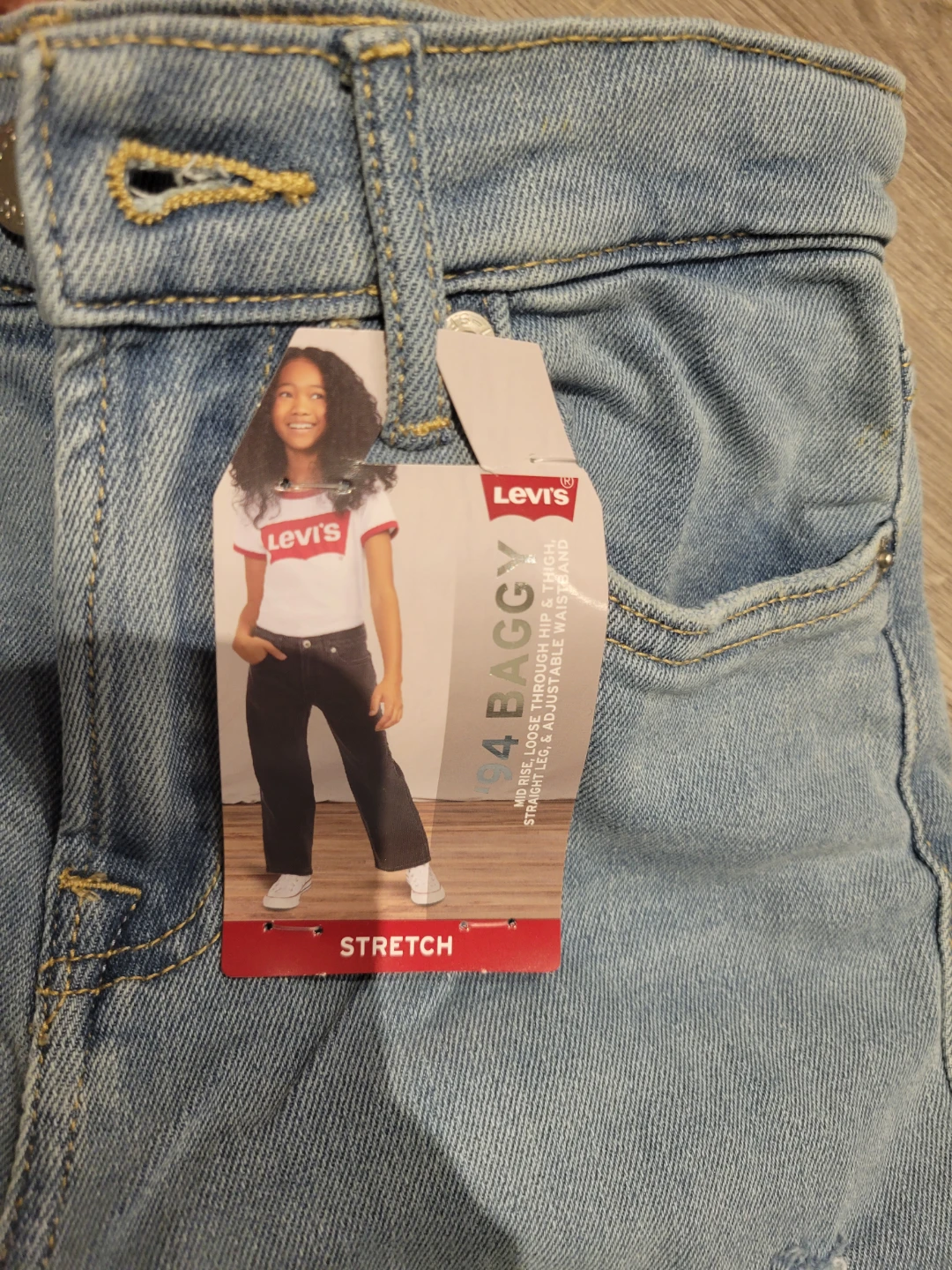 Levi's '94 Baggy Jeans - Size 12 Reg for Girl