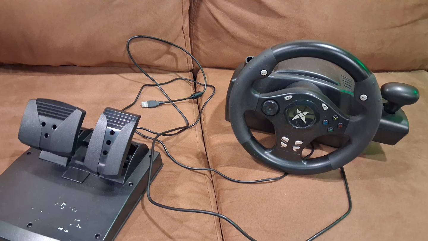 Racing Wheel and Pedals