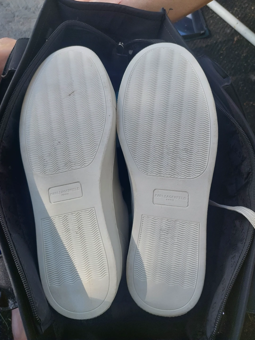 Karl Lagerfeld Paris Sneakers men's size 8 - photo 2