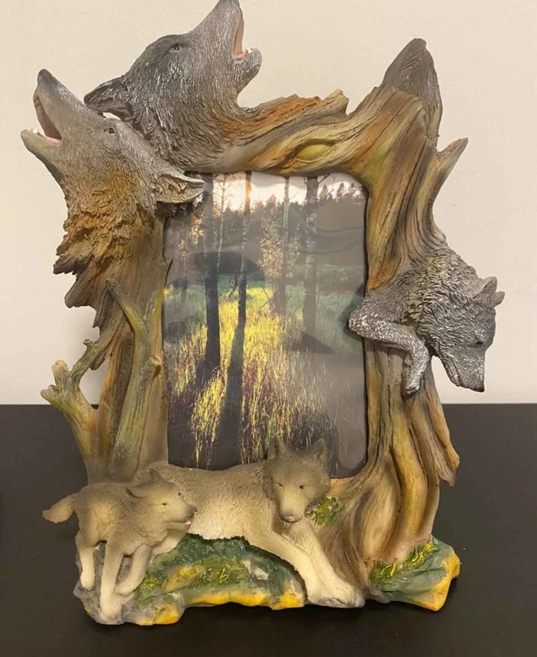 Wolf Family Picture Frame