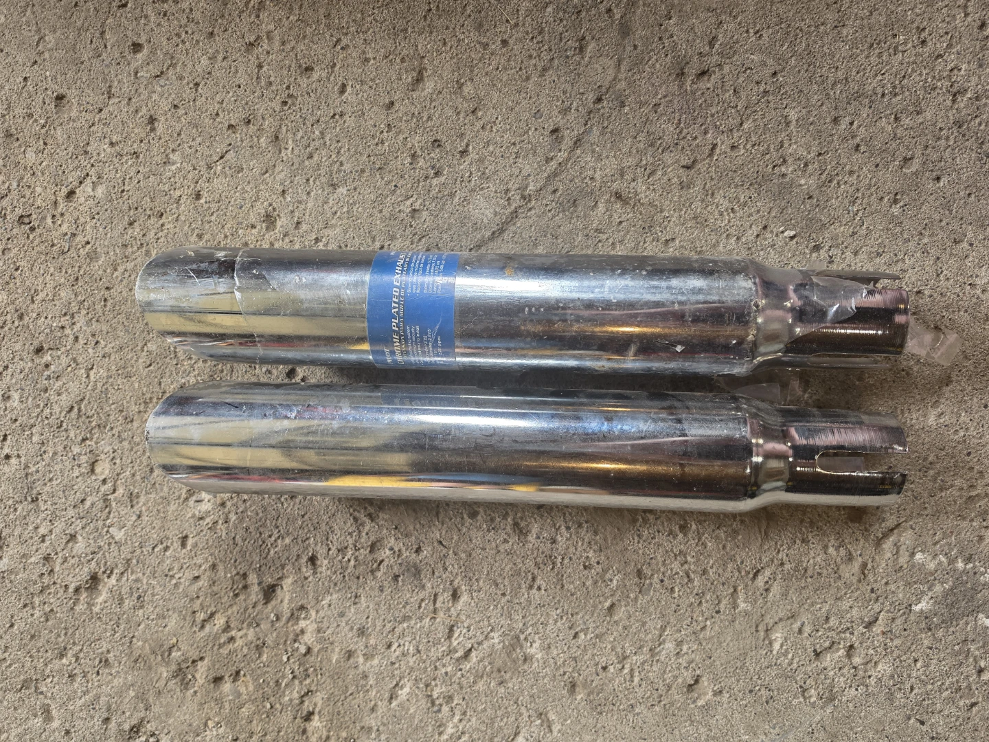 Pilot Chrome Plated Exhaust Extension