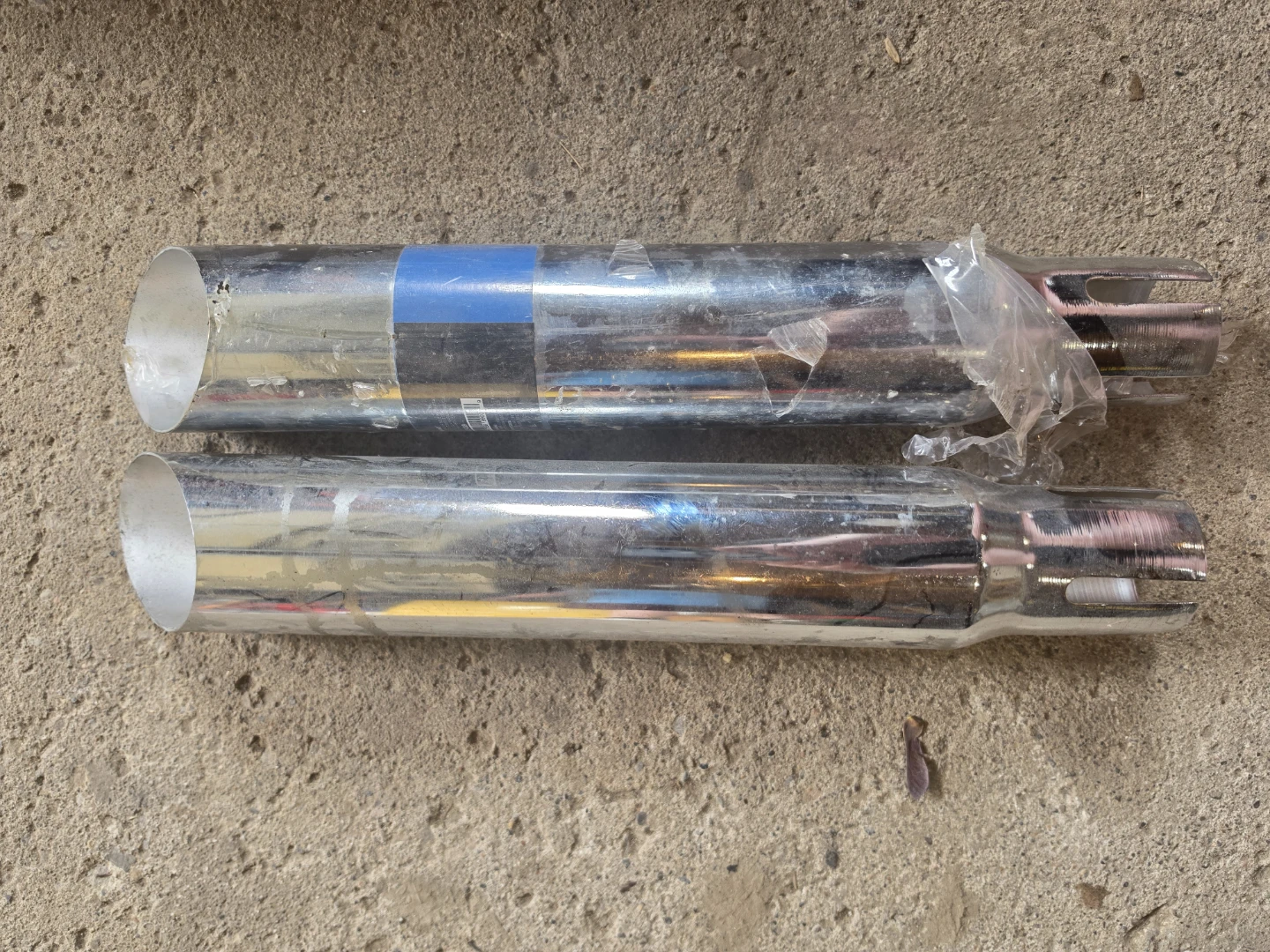 Pilot Chrome Plated Exhaust Extension - photo 2
