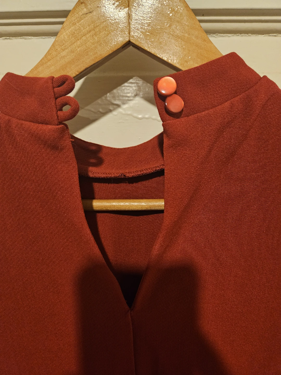 ASOS Red Flare Sleeve Dress Size 6 - photo 3
