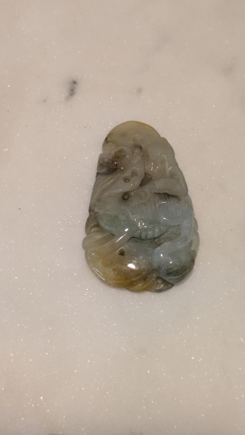Carved Jade Pendant
