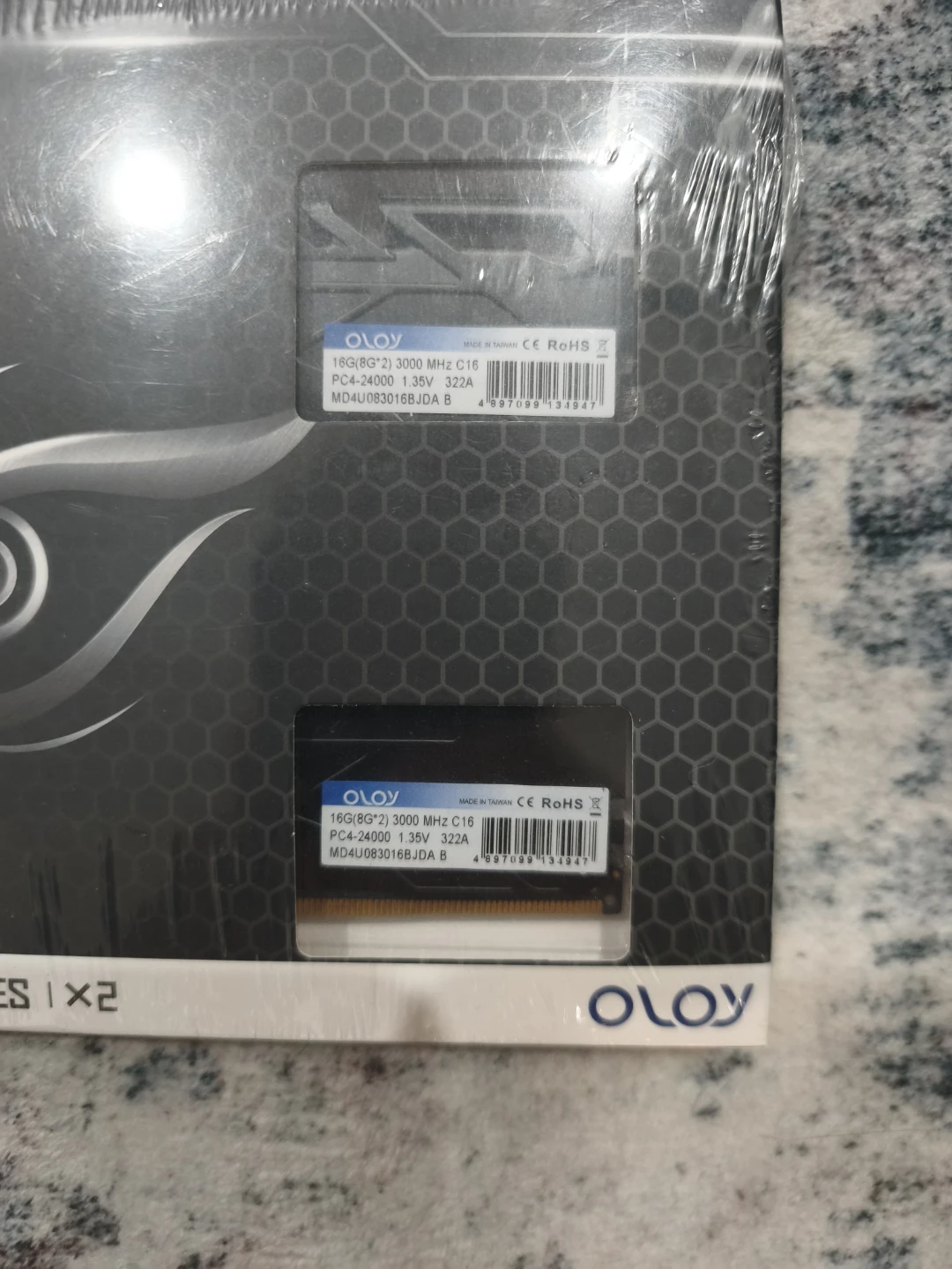 Oloy Owl Memory Series RAM DDR4 2x8GB 3000MHz - photo 2