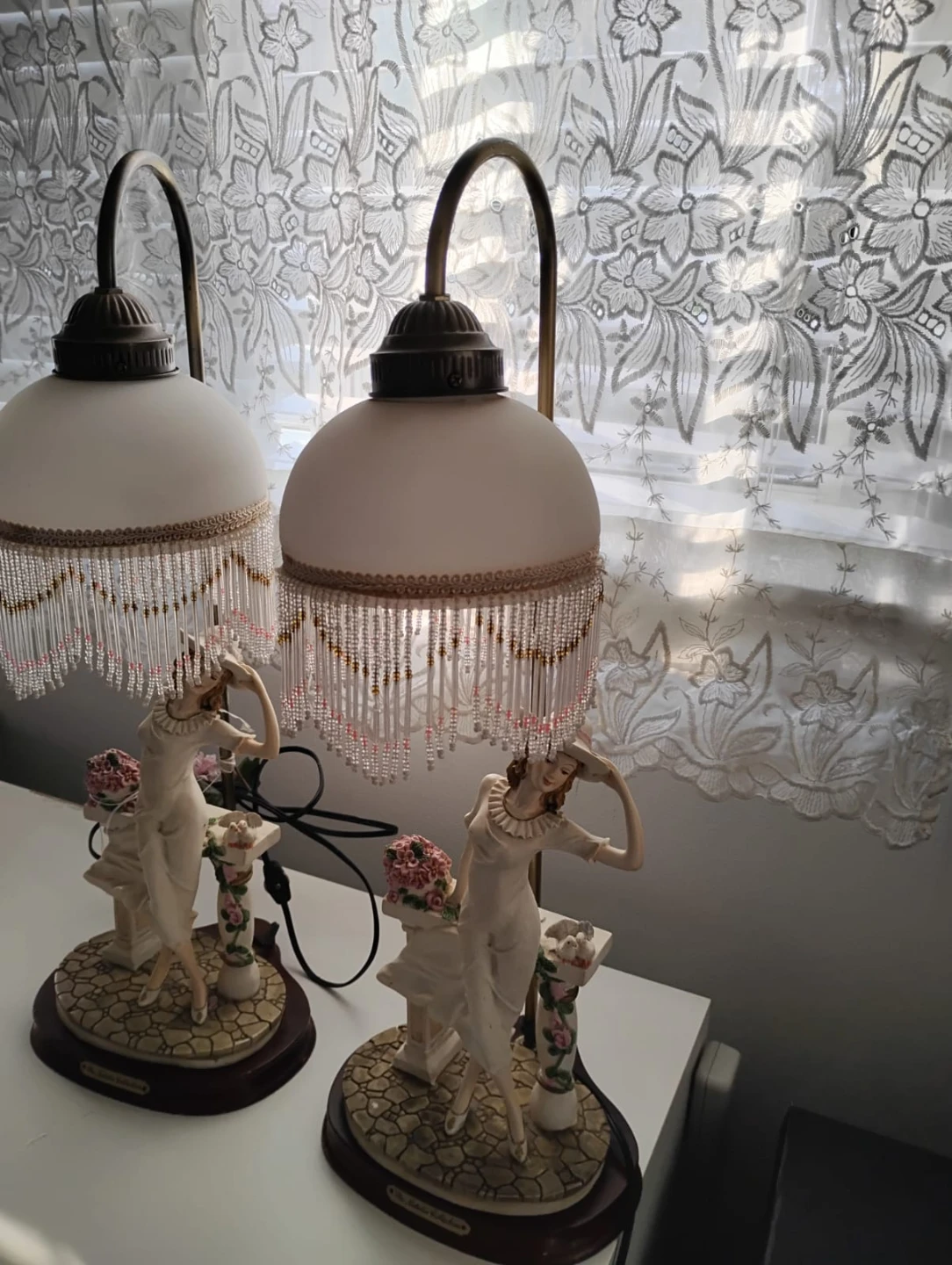 Natelia Collection vintage sculpture, decorative light,  beads - photo 2
