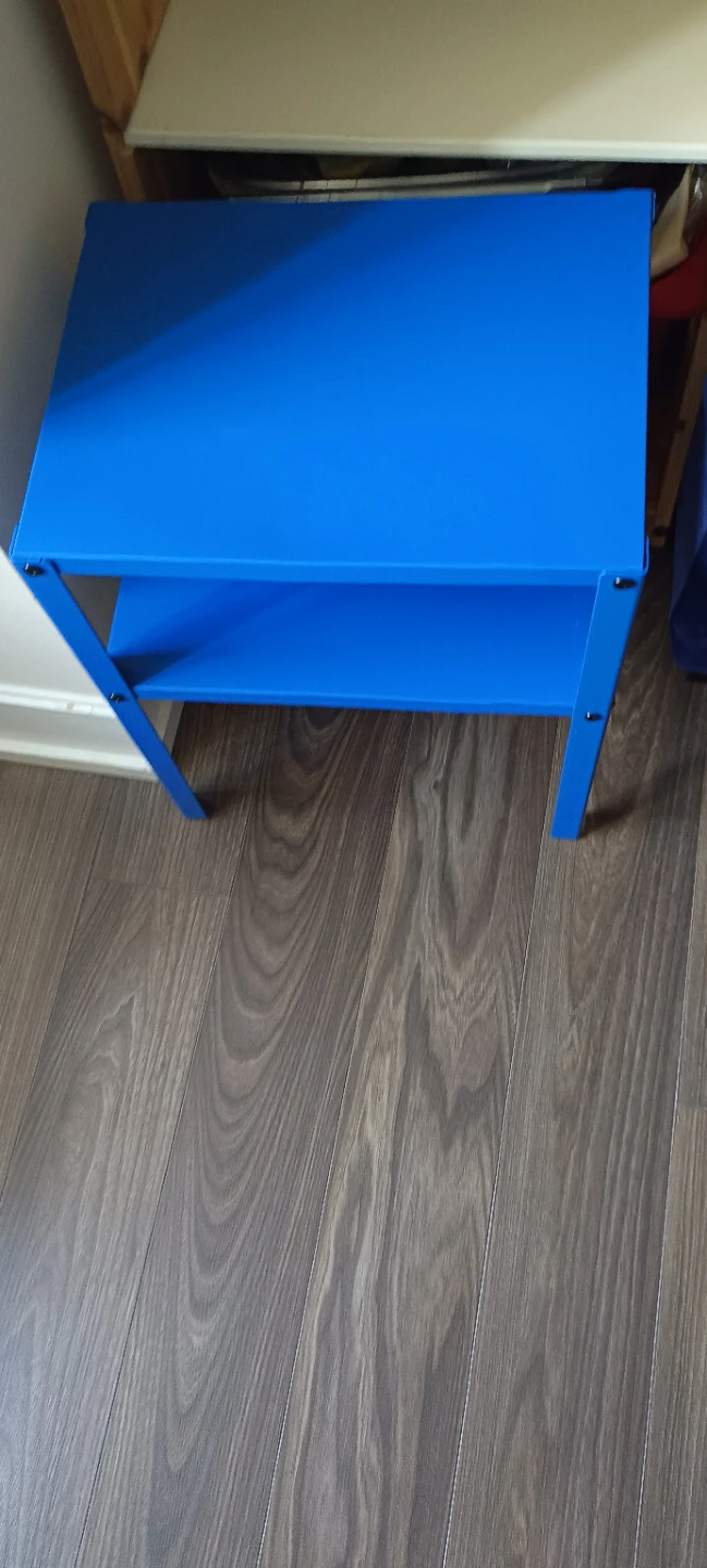 Blue Office Chair for $50.. comes with Free Stool - photo 3