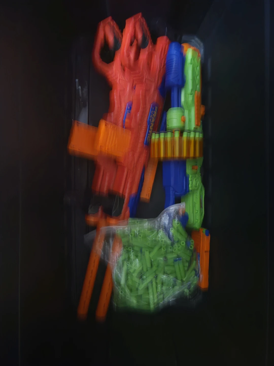FRANTIC toy dart blasters with darts