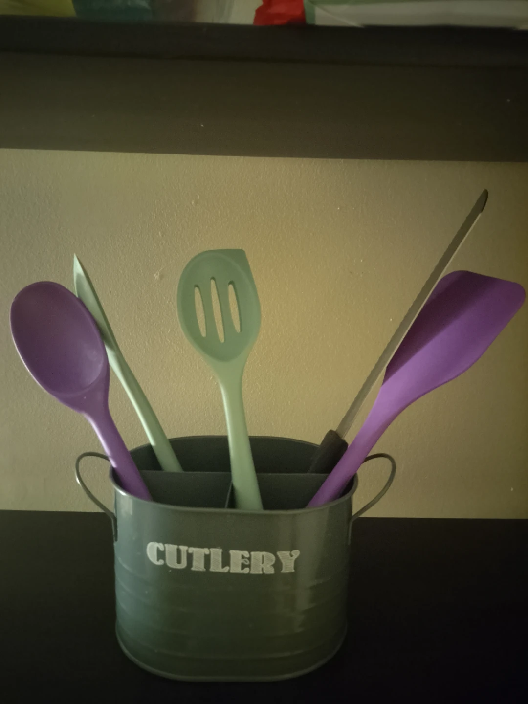Cutlery Holder with Utensils - photo 2