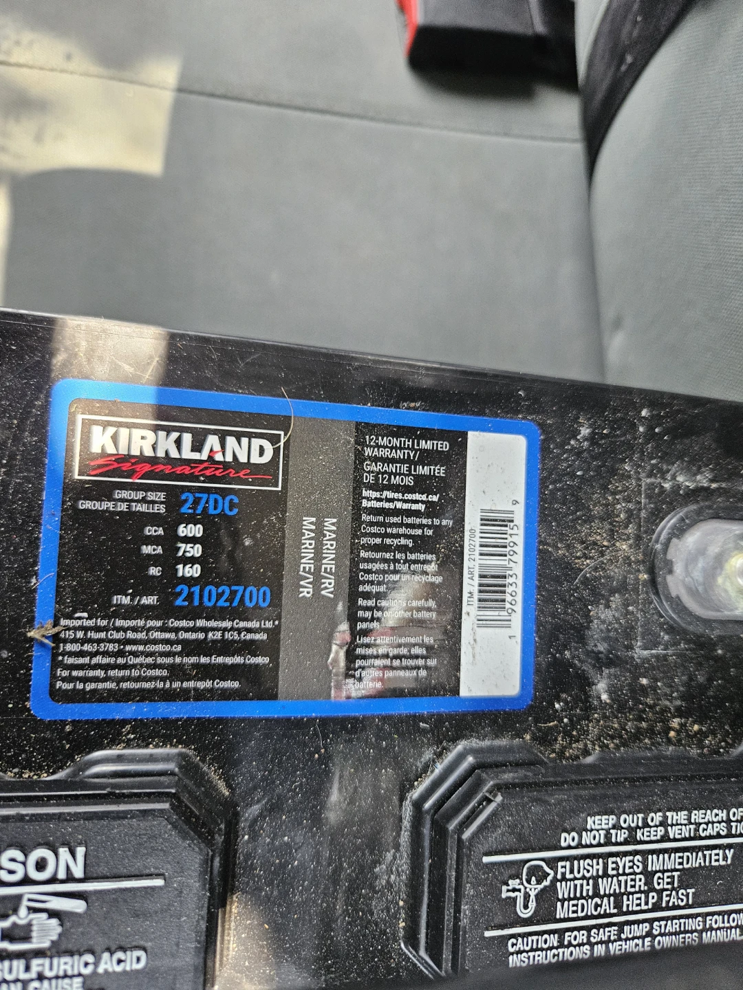 Boat battery