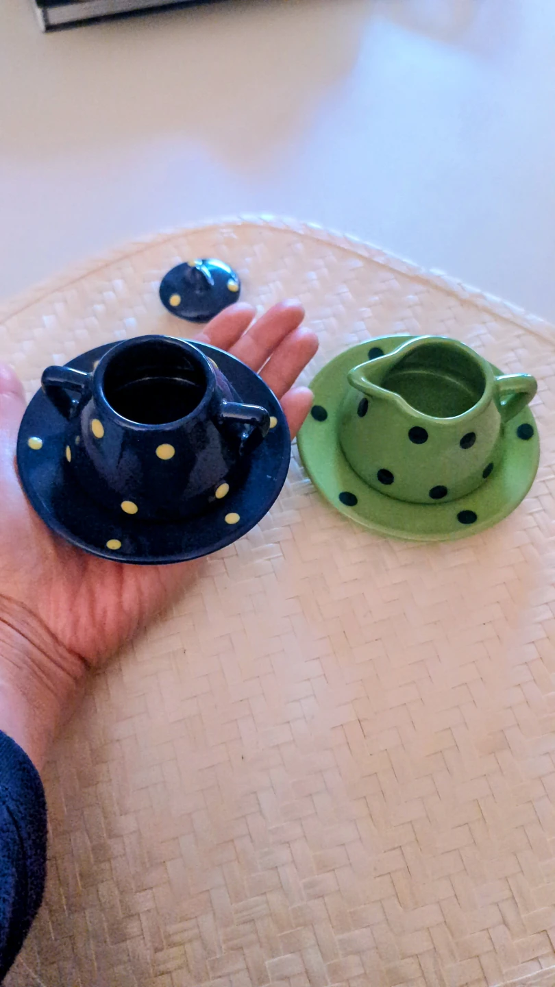Adorable Mini Creamer and Sugar Set - photo 2