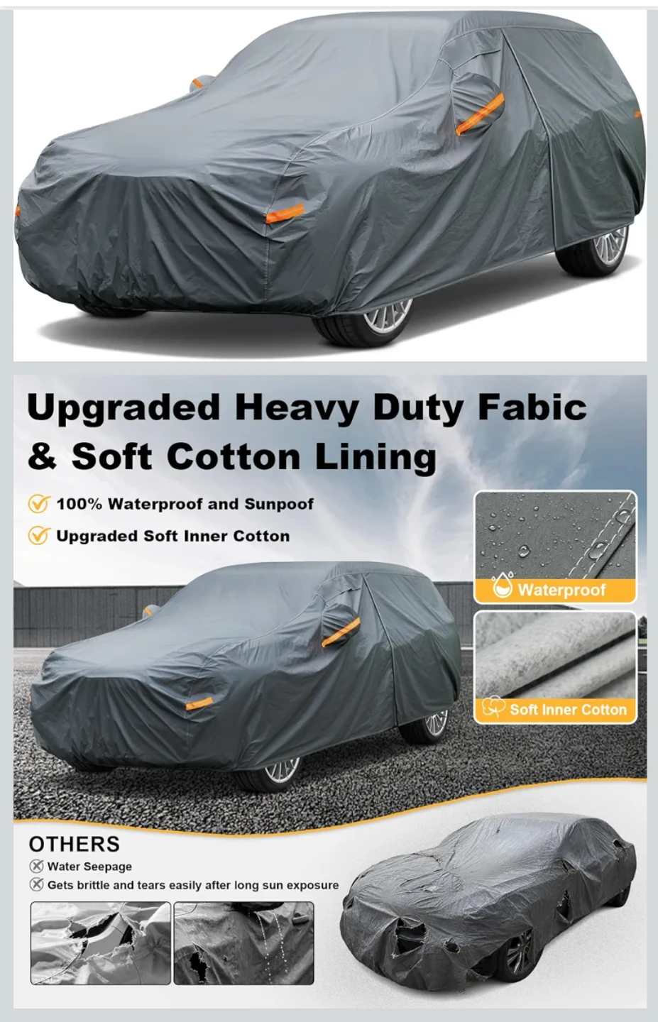 Waterproof SUV cover