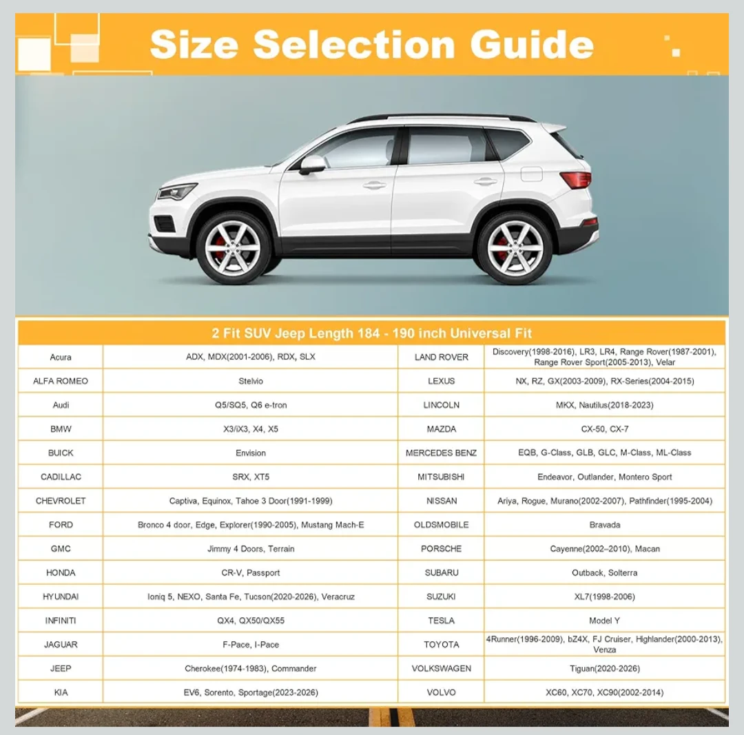 Waterproof SUV cover - photo 4