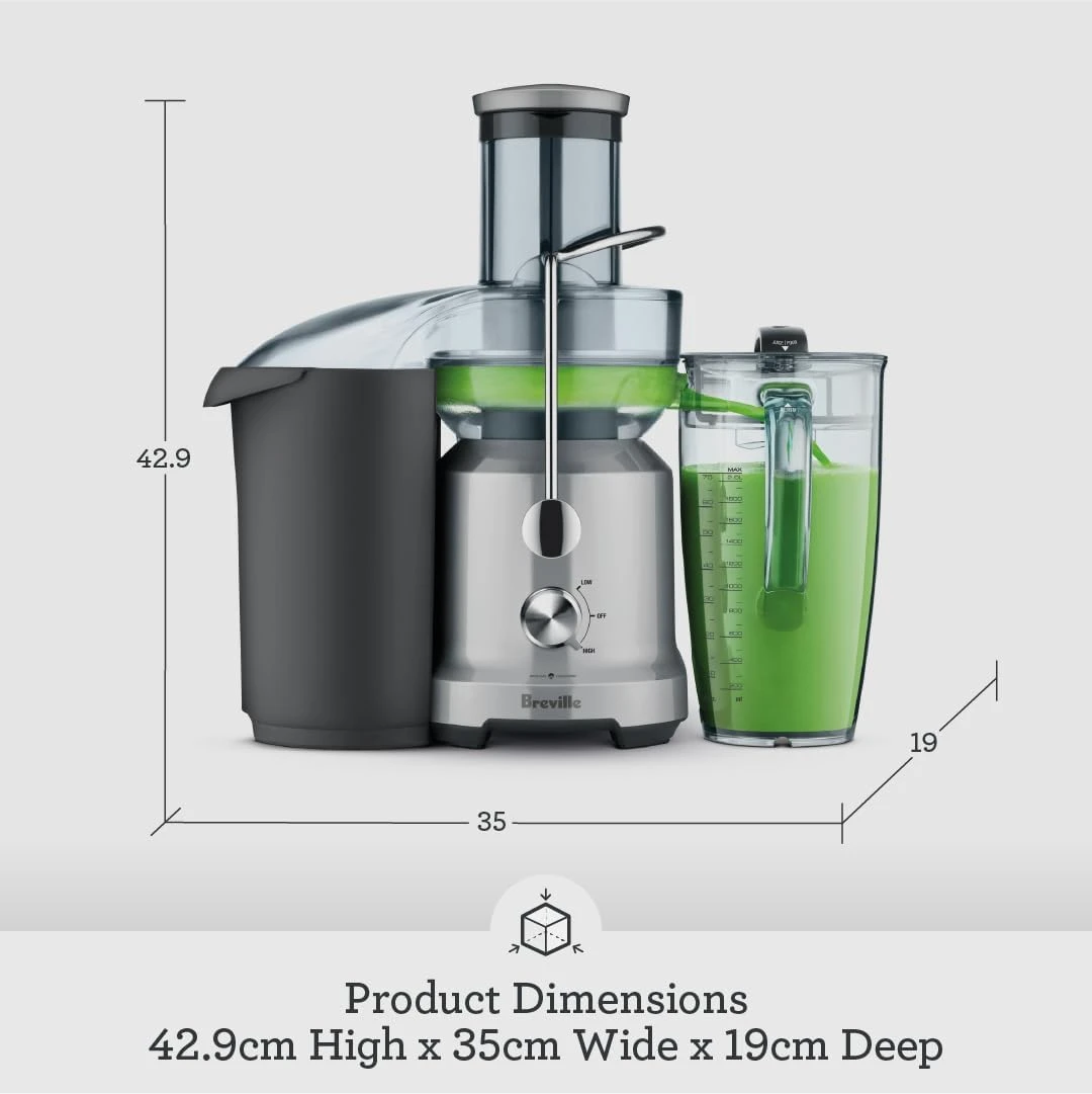Breville the Juice Fountain Cold Juicer - BJE430SIL - photo 2