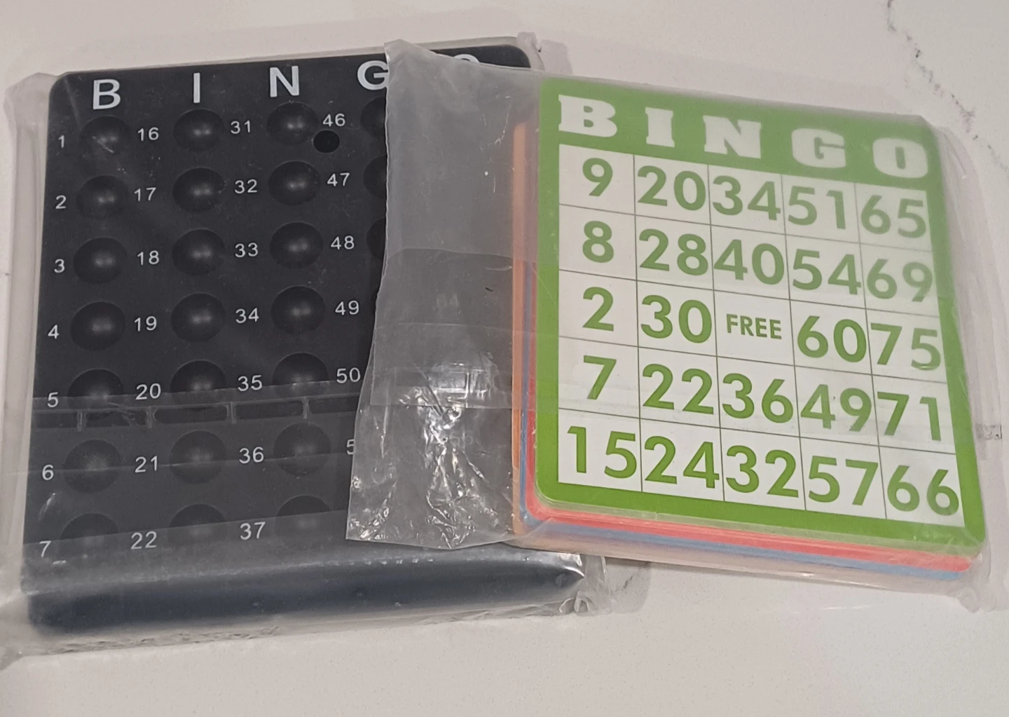 Bingo Set with Cage, Cards, and Chips - photo 4