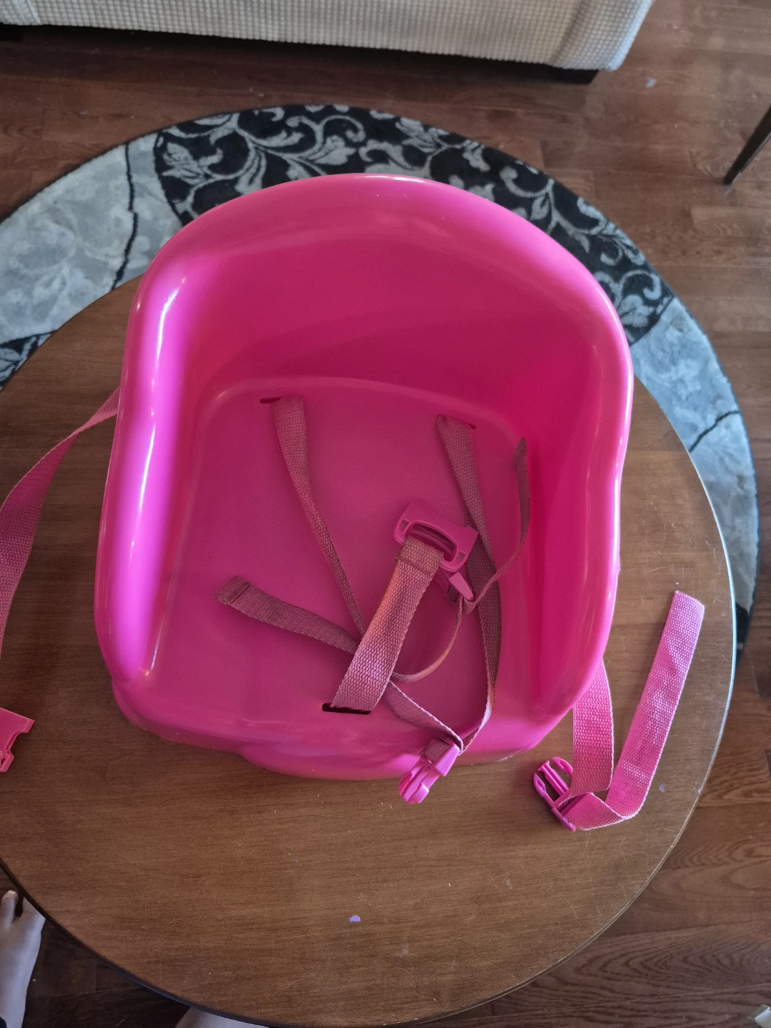 Pink Baby Booster Seat