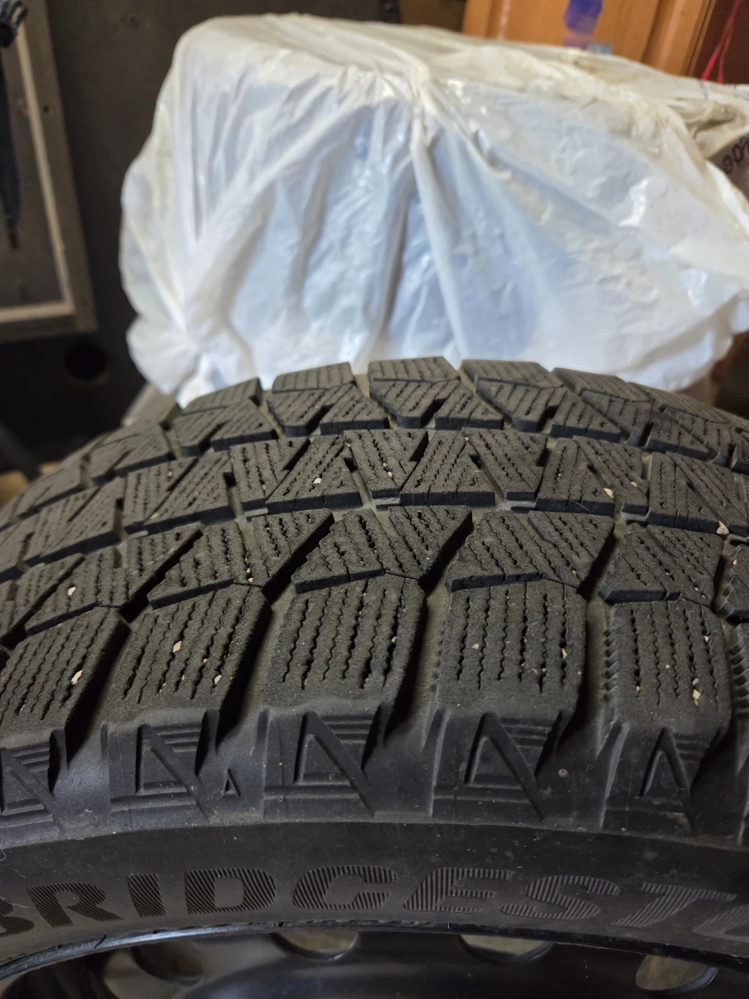 Bridgestone Tire with Steel Rim 205/R16 - photo 2
