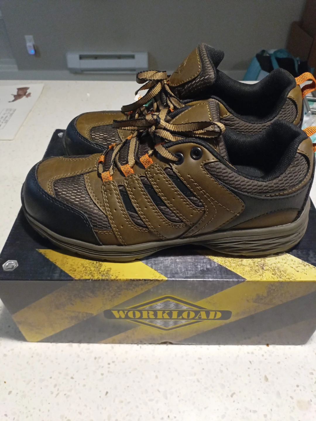 Workload X5 Men's Composite Toe Work Shoes Size 7
