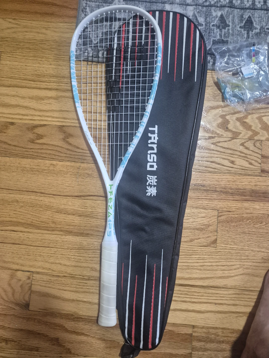 TANSO Squash Racquet with Cover