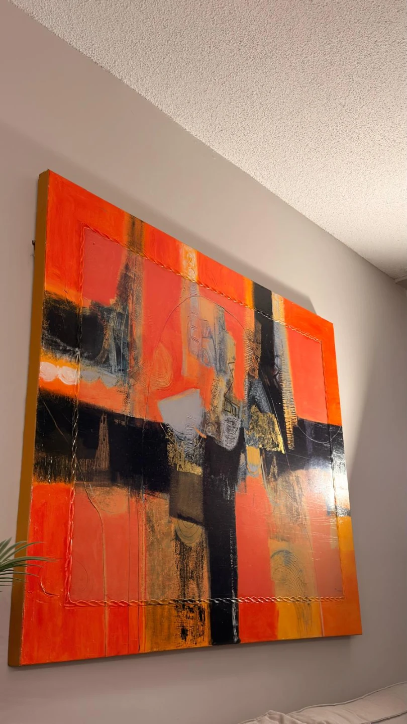 Large Abstract Canvas Wall Art
