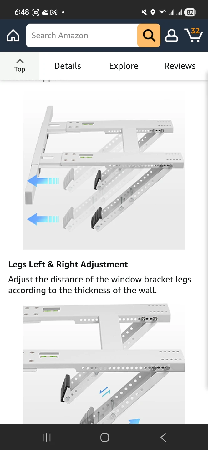GETLSTUB Air Conditioner Window Bracket - photo 4