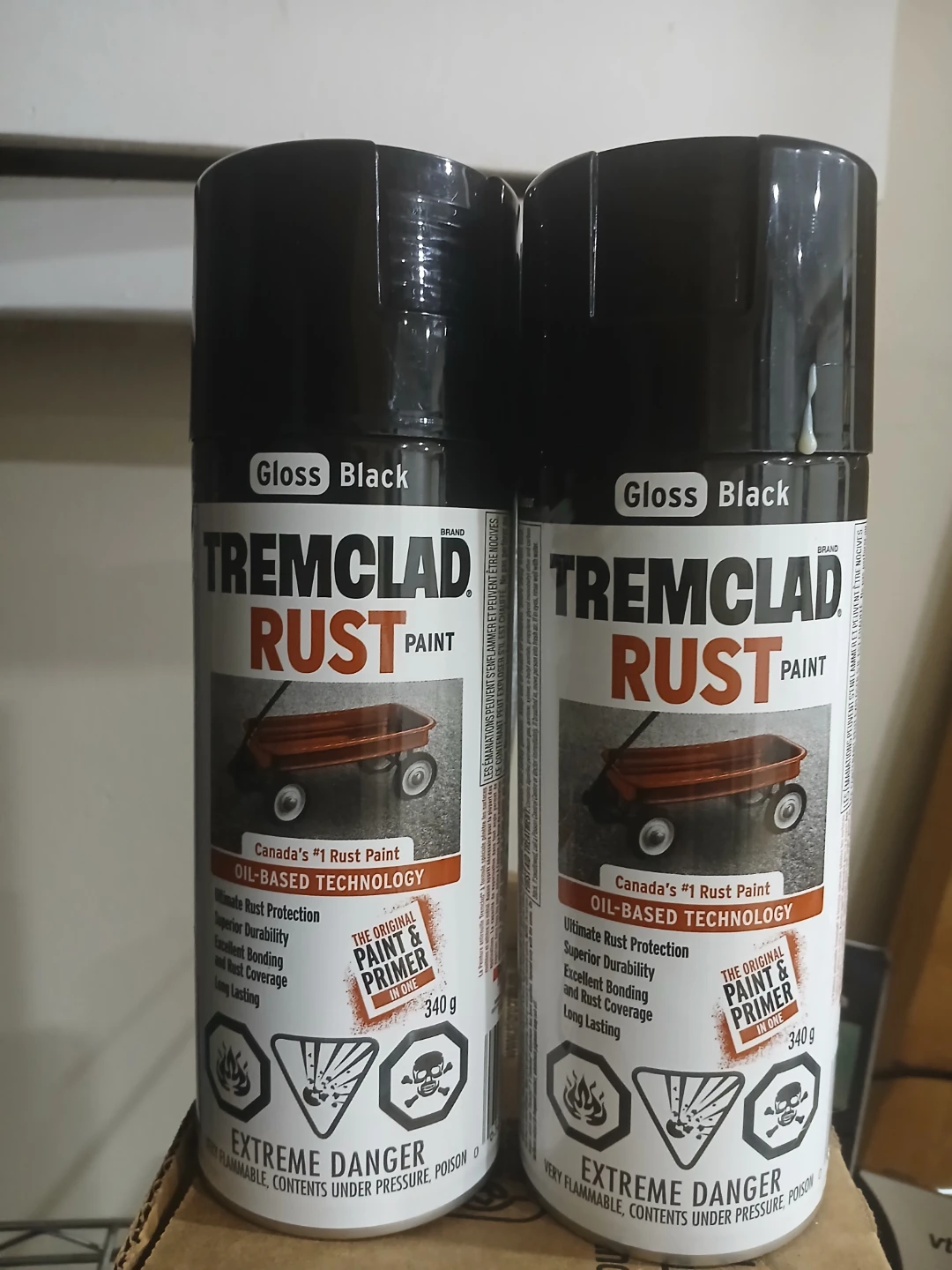 Tremclad Black Gloss - Paint+Primer 340g (4)