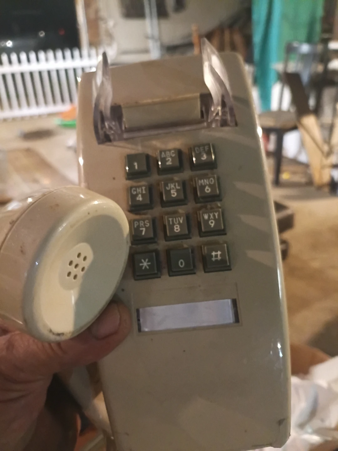 Vintage Beige Rotary Dial Telephone - photo 2