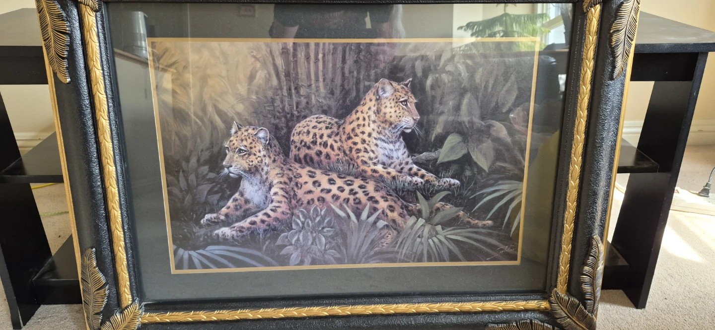 Framed Leopard Art Print - photo 2
