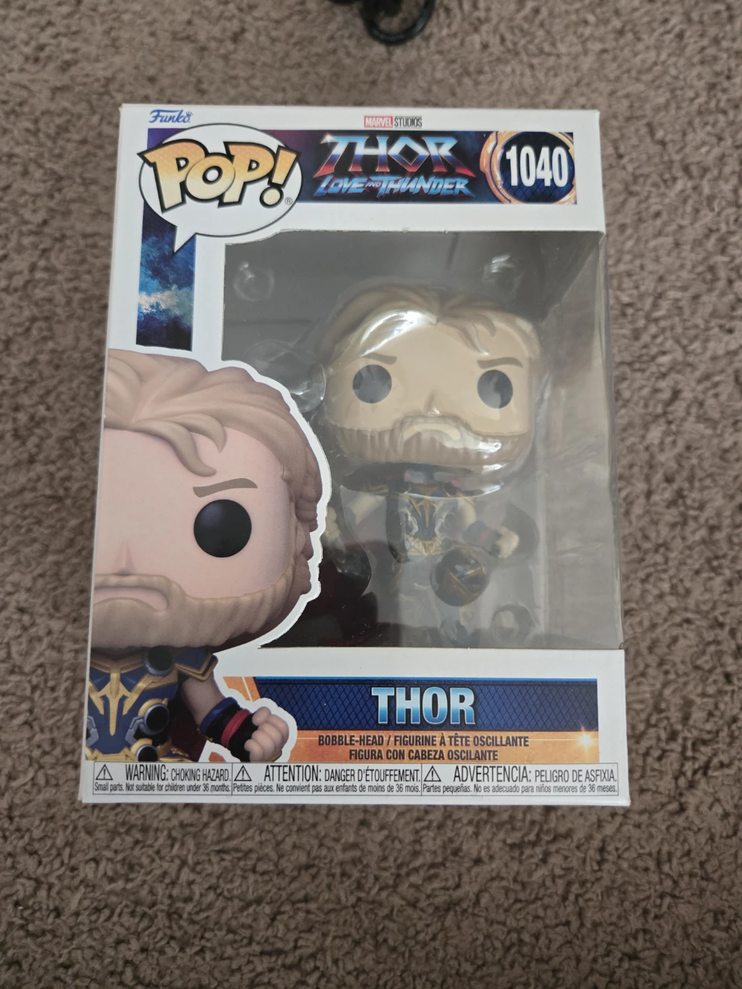 Funko Pop! Thor Love and Thunder #1040 Bobble-Head